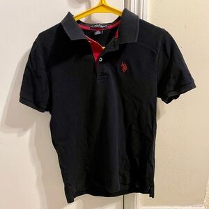 Boys XL black U.S Polo shirt